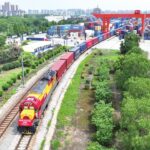 O volume de carga transportada pela Ferrovia Expressa China-Europa aumentou 22% no primeiro trimestre