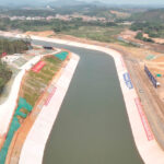 Canal de Pinglu atinge capacidade máxima de água e prepara-se para abrir em setembro